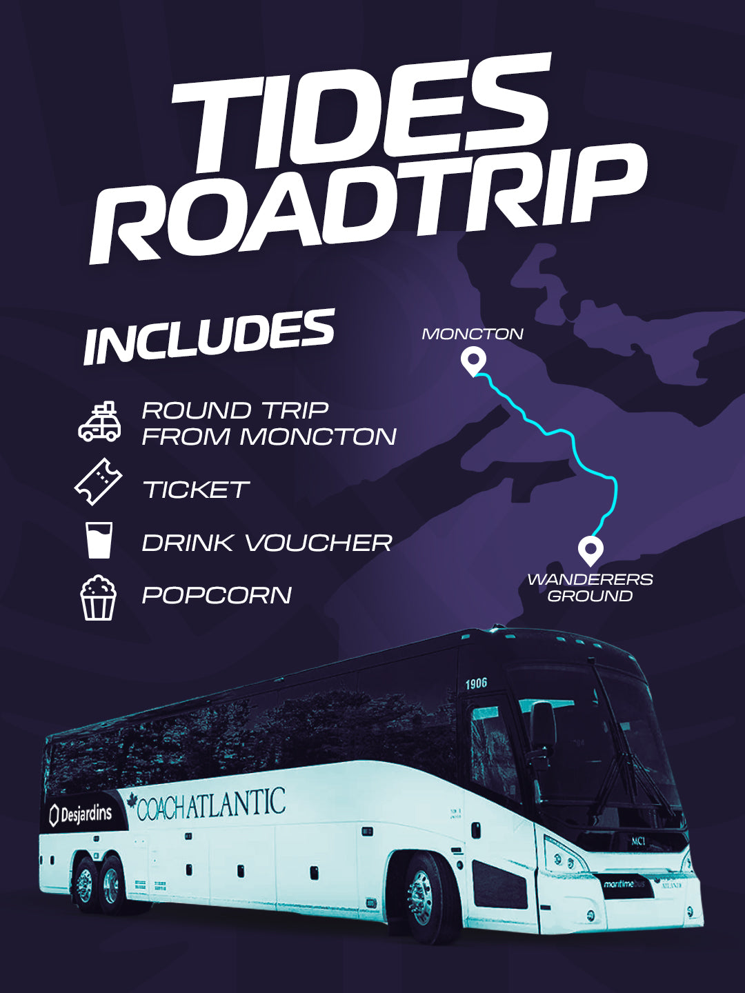 Tides Road Trip from Moncton (October 3rd at 3PM)