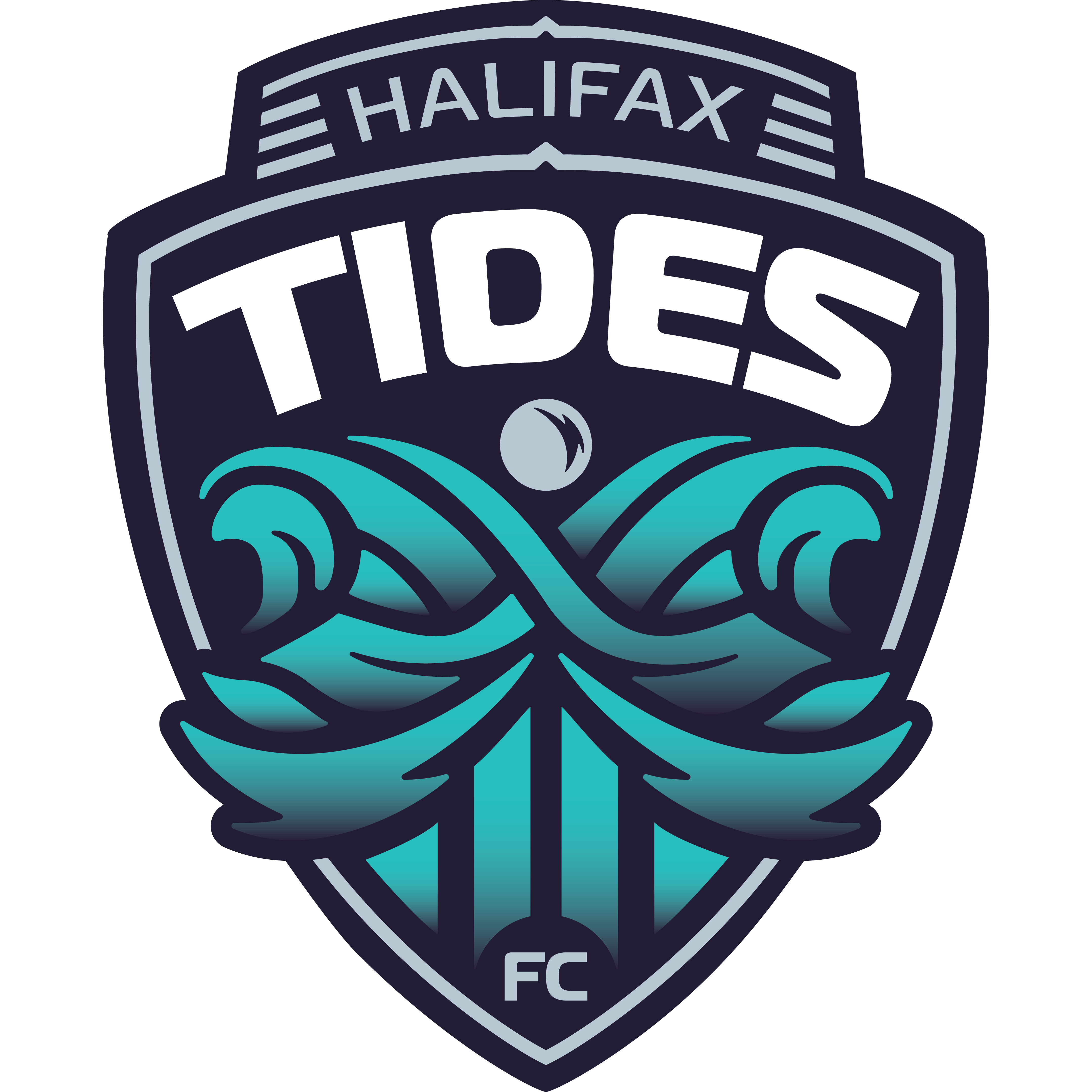 Halifax Tides FC Car Decal - THE CREST