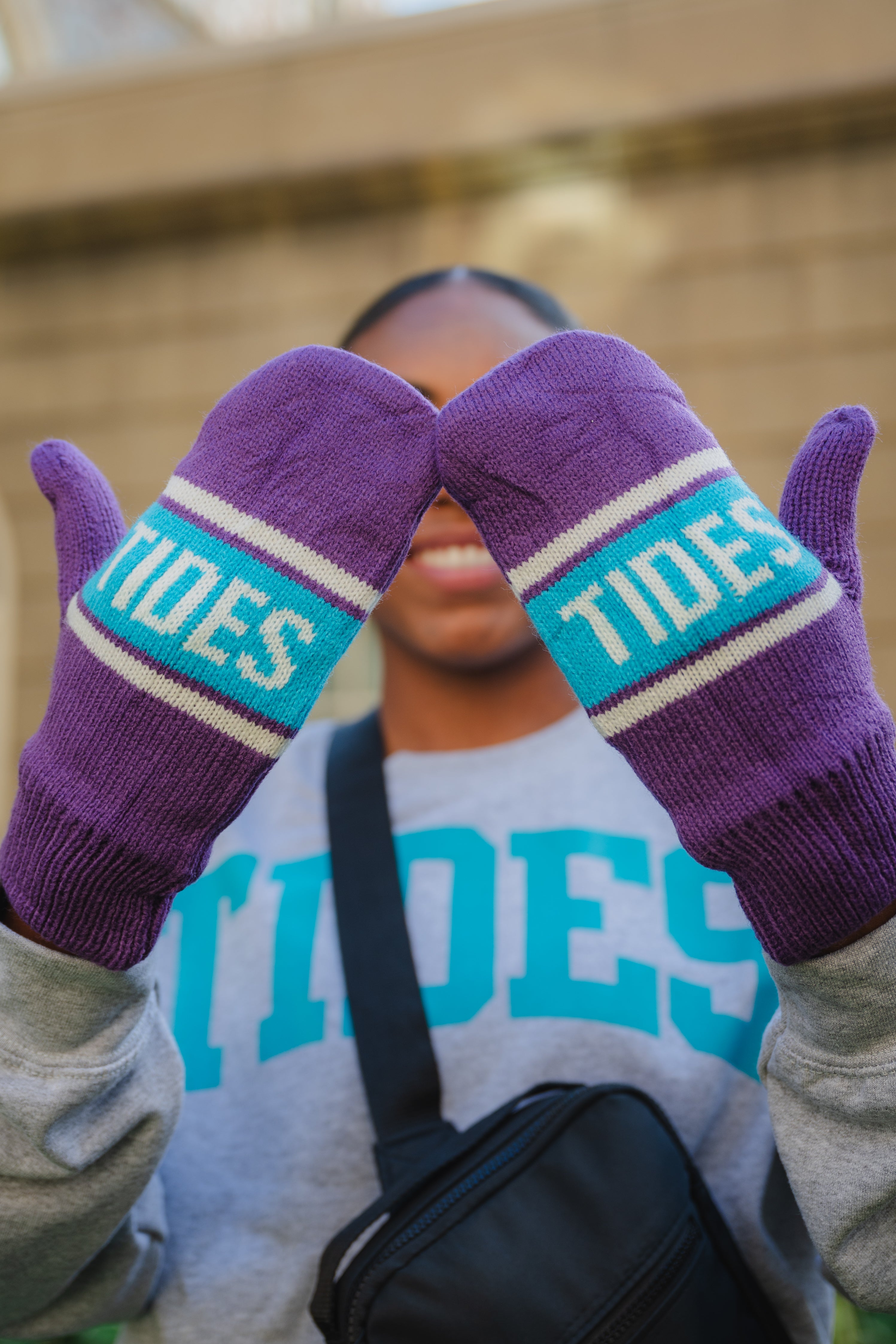 Tides Fleece-Lined Mittens