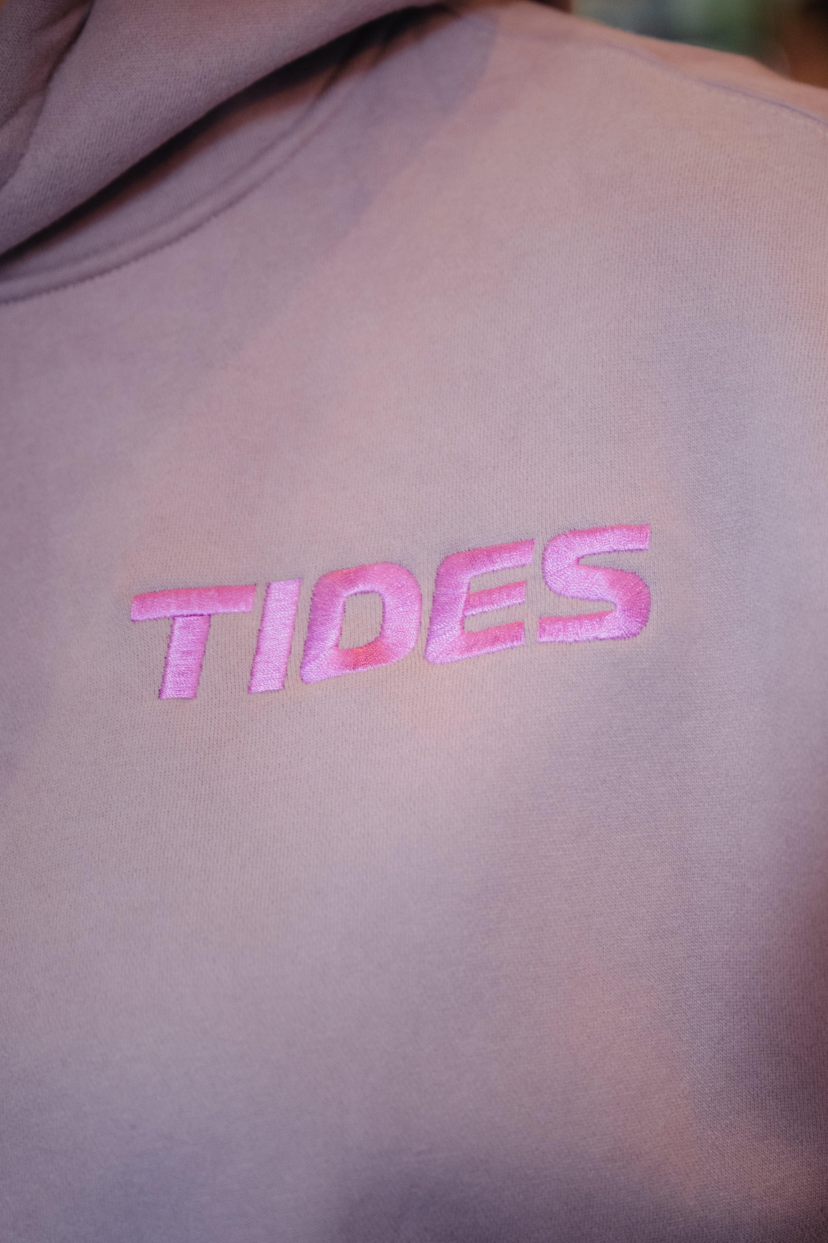 Tides Oversized Purple Hoodie