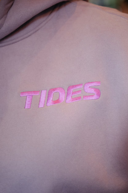 Tides Oversized Purple Hoodie
