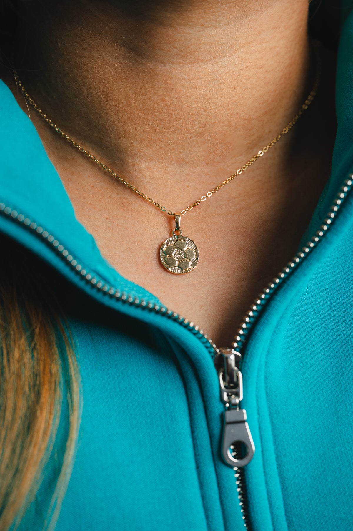 Soccer Ball Necklace