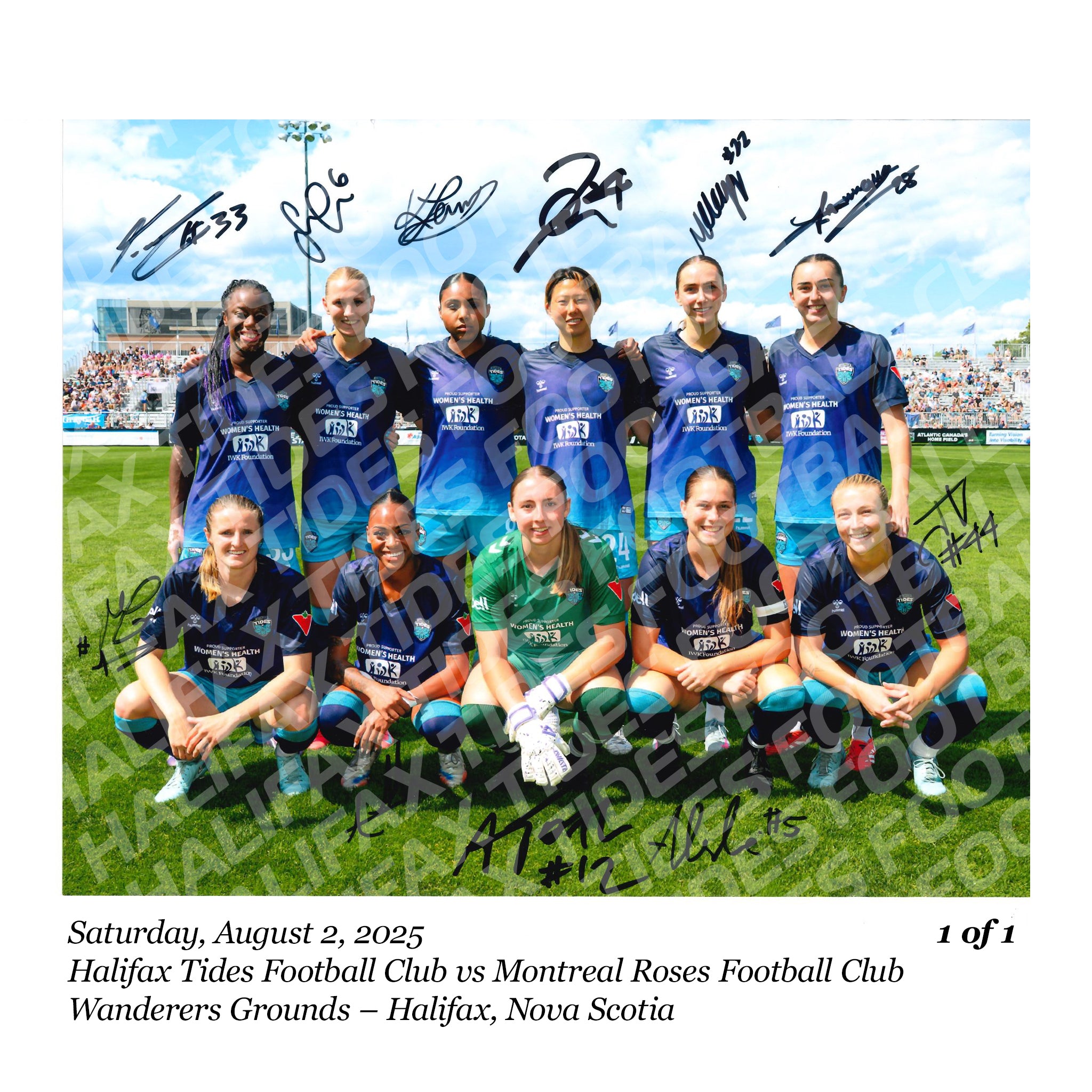 Official Starting XI Photo - August 2
