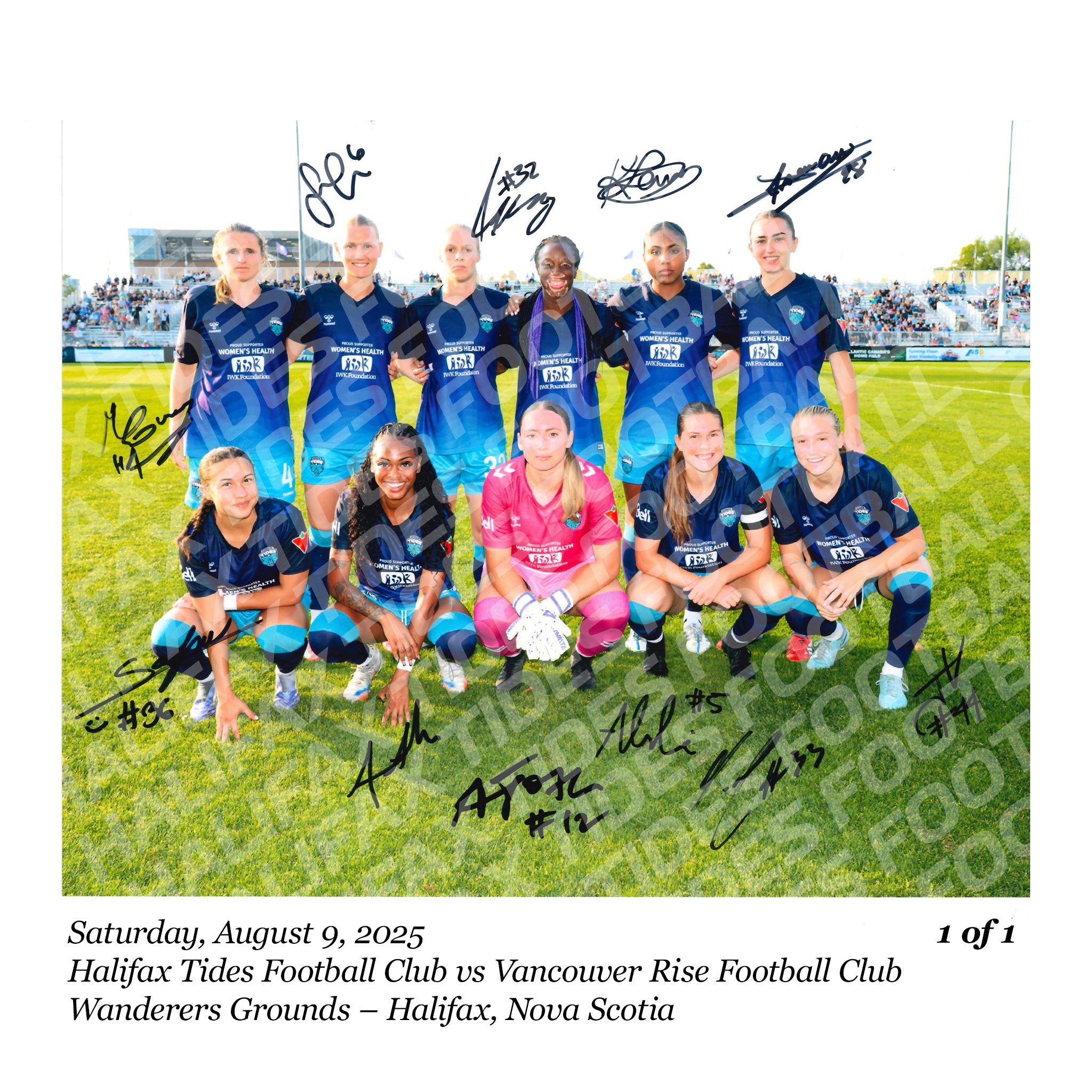 Official Starting XI Photo - August 9