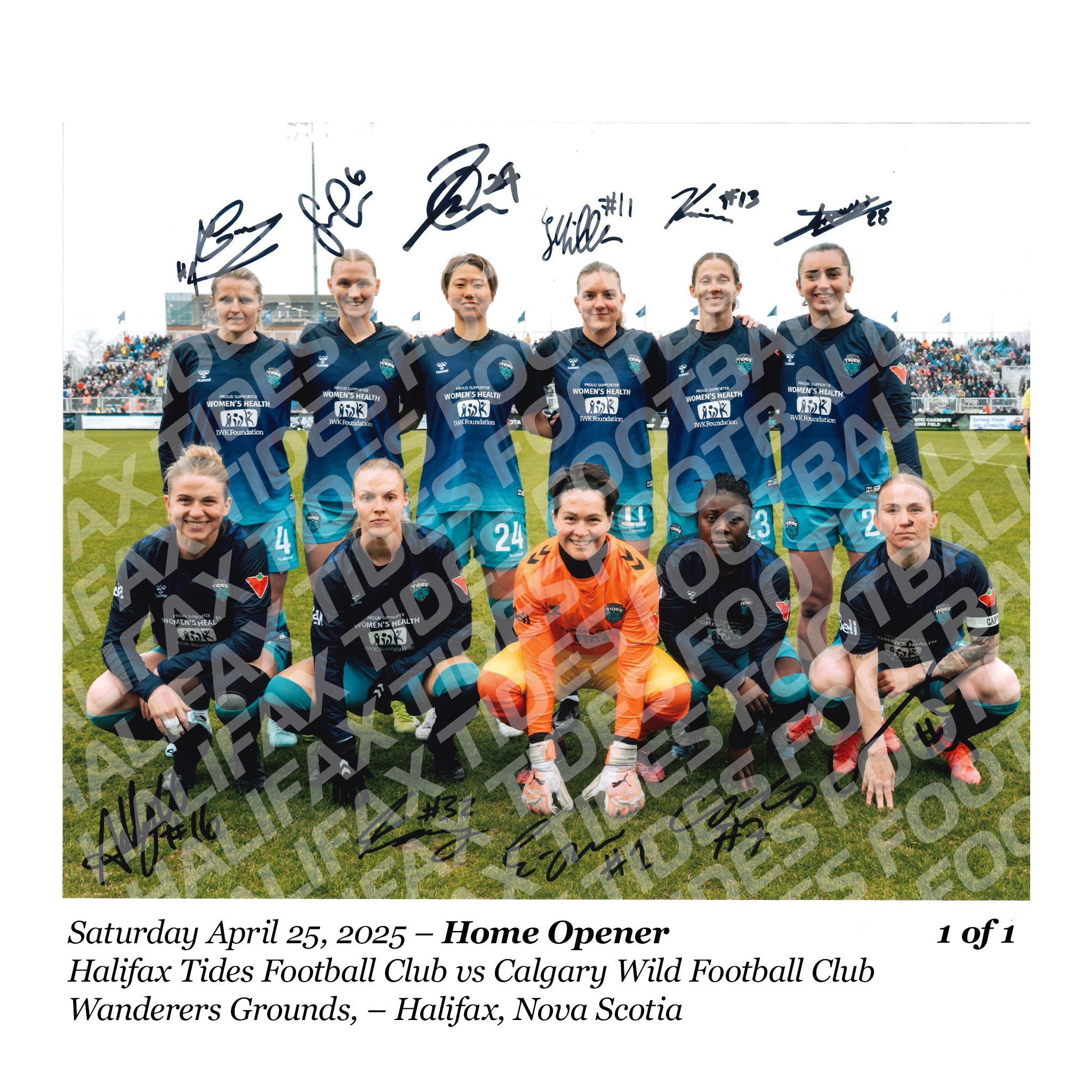 Official Home Opener Starting XI Photo - April 26