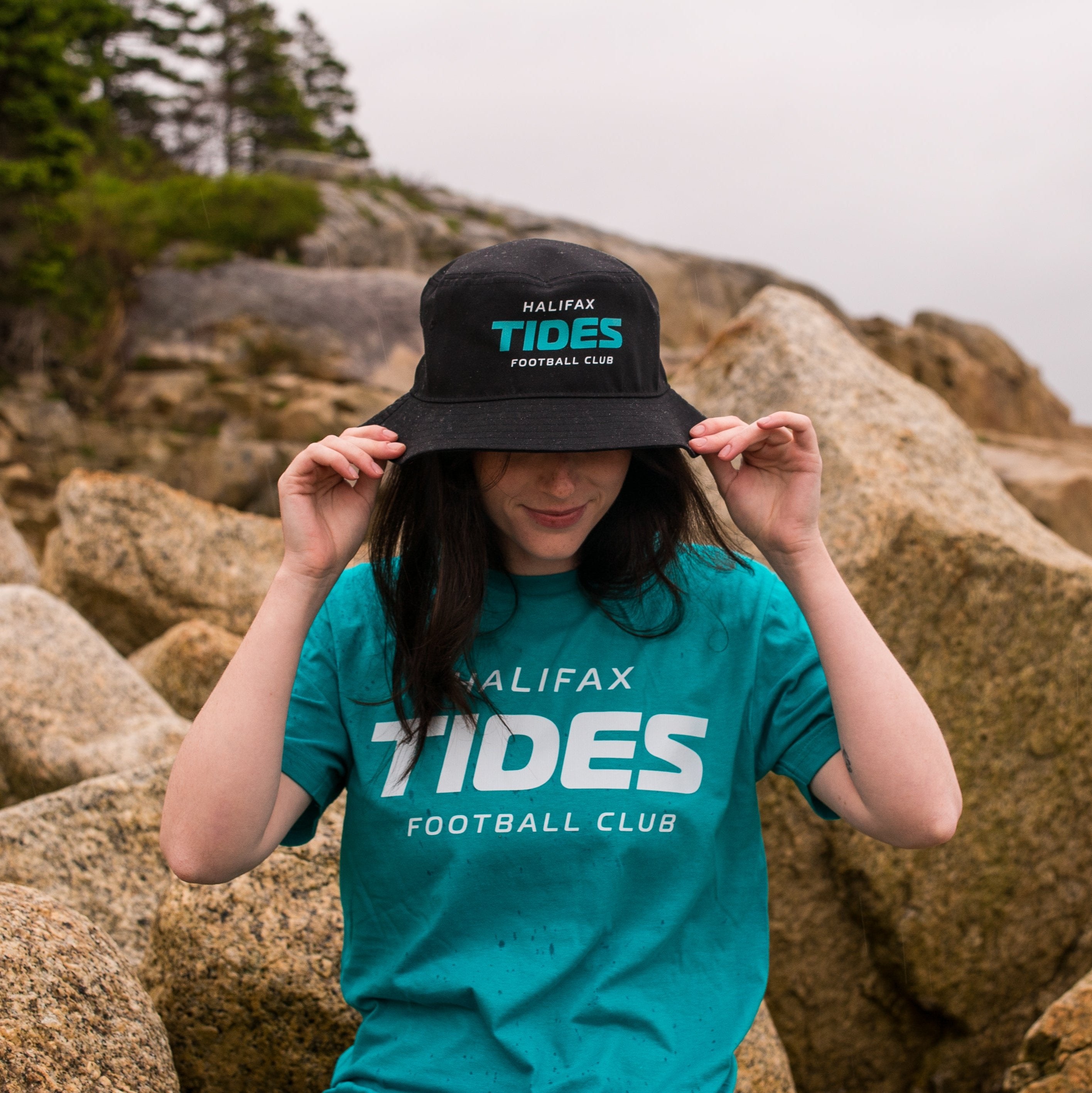 Halifax Tides FC Bucket Hat Black