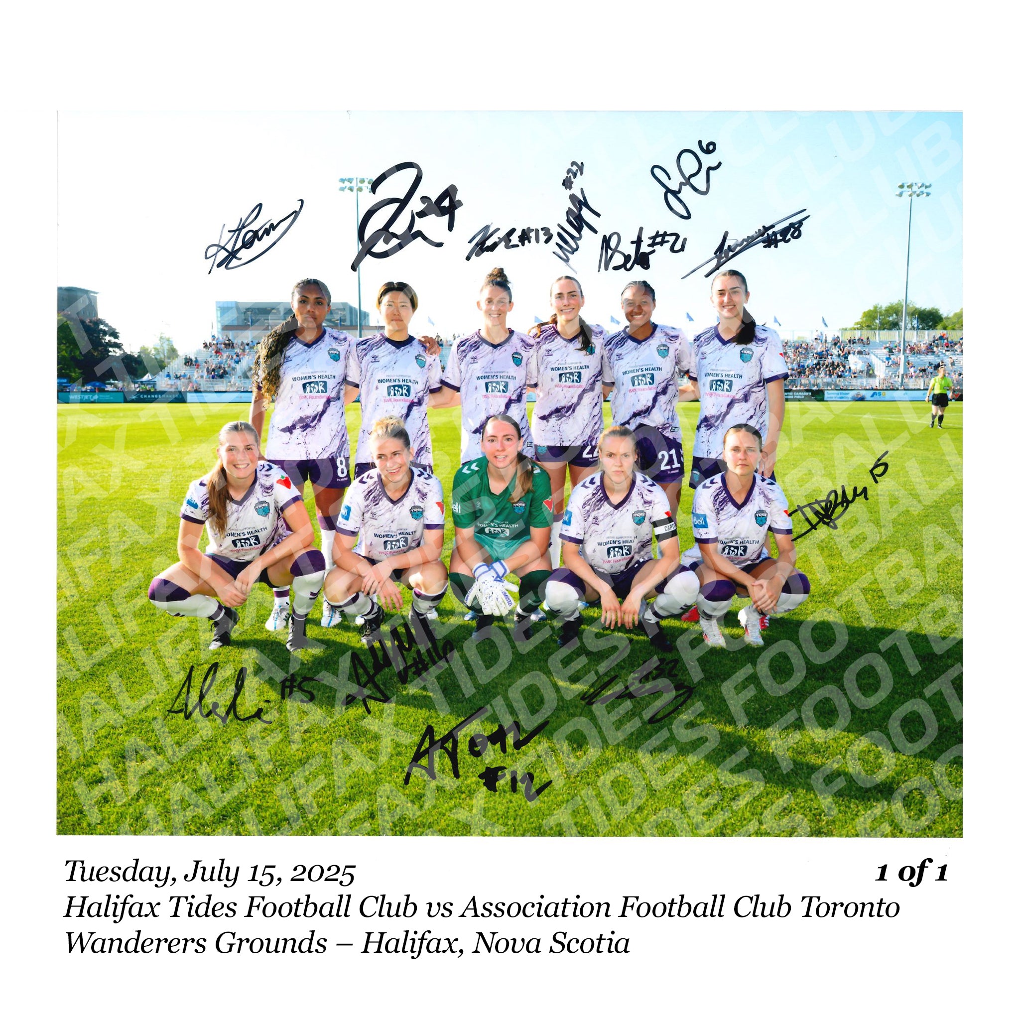 Official Starting XI Photo - July 15