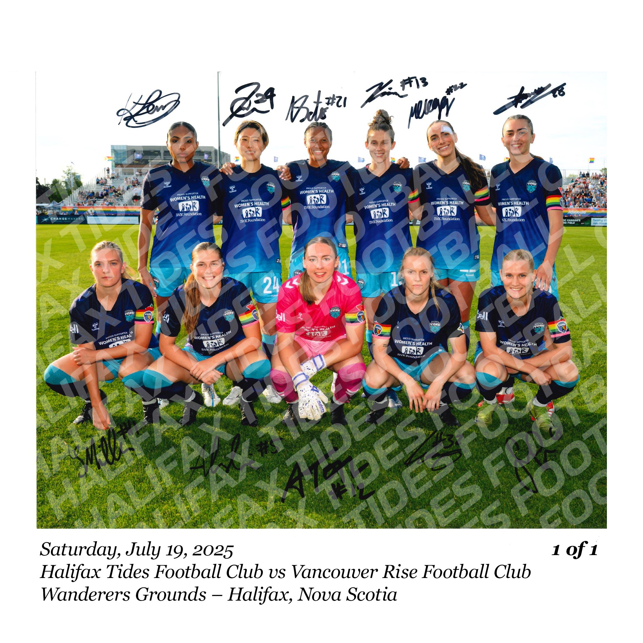 Official Starting XI Photo - July 19