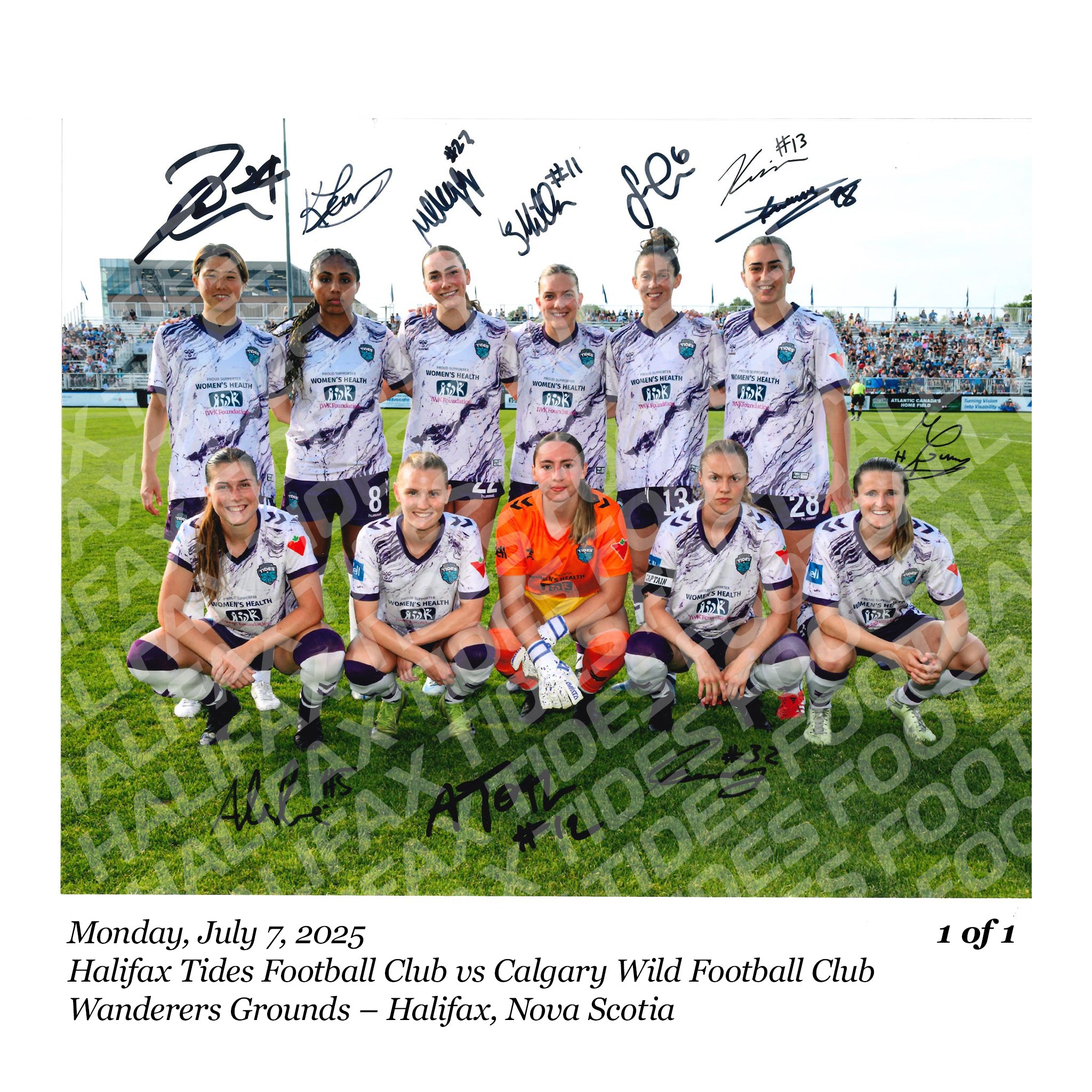 Official Starting XI Photo - July 7