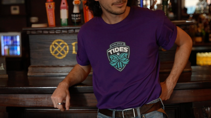 Logan Purple Tee