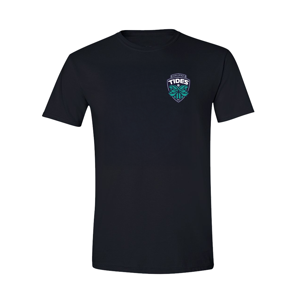 Tides FC Left Crest Logo Tee