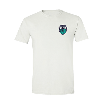 Tides FC Left Crest Logo Tee – Halifax Tides FC Tides FC Left Crest Logo Tee – Halifax Tides FC